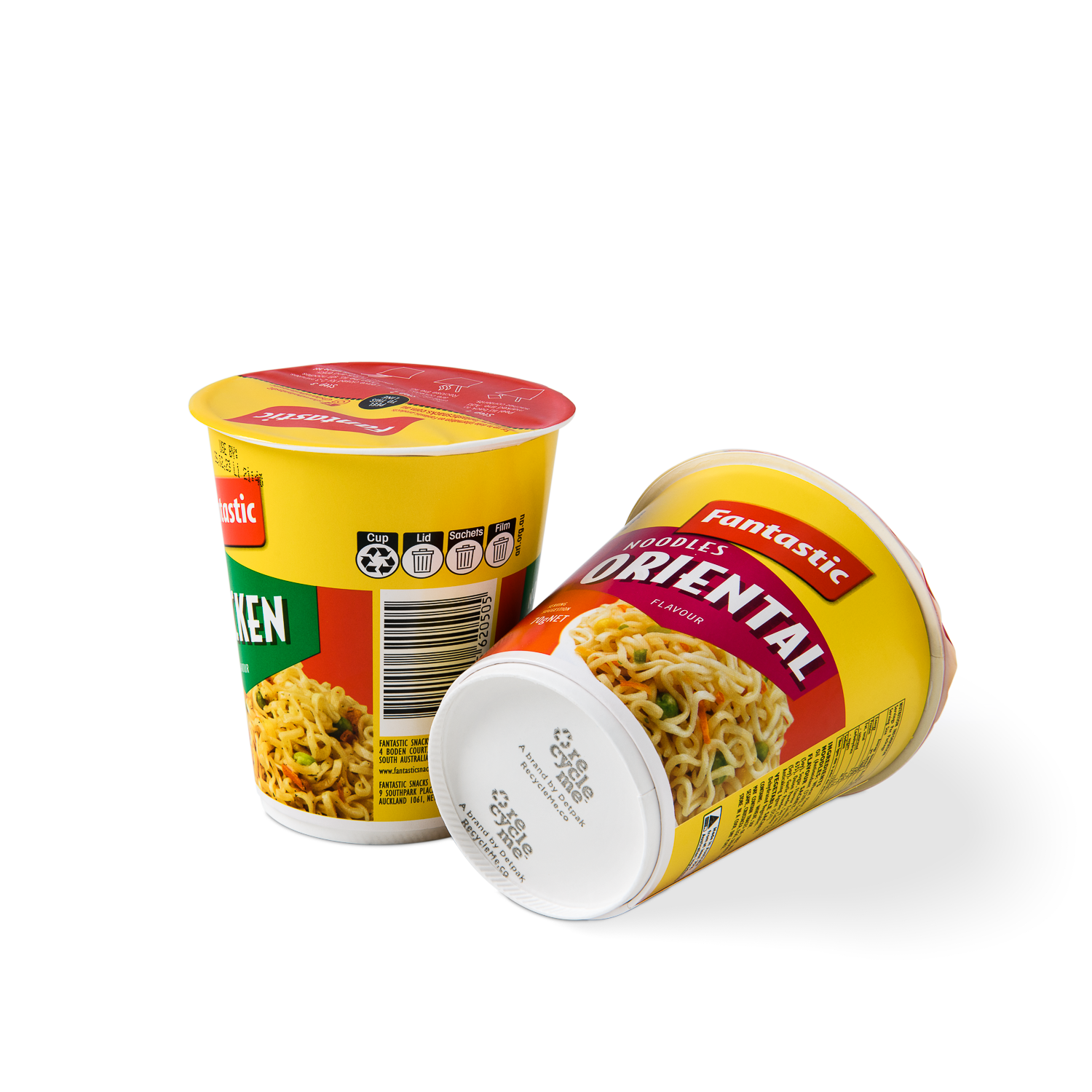 San Remo RecycleMe™ noodle cup.